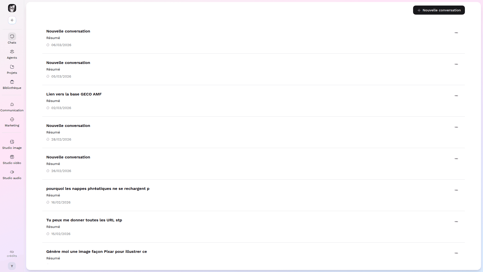 Chat Interface